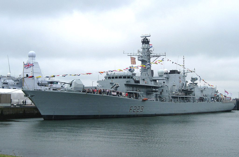 Type 23 frigate HMS Lancaster